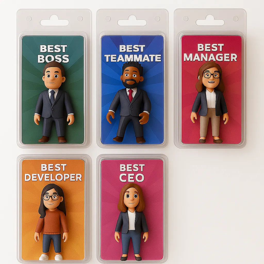 Starter Pack — 5 Custom 3D Figures